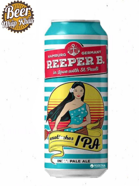 Bia Reeper B IPA 5% – Thùng 24 lon 500ml