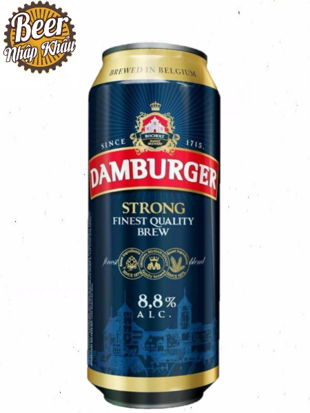 Bia Damburger 8,8% Bỉ Thùng 24 lon 500ml