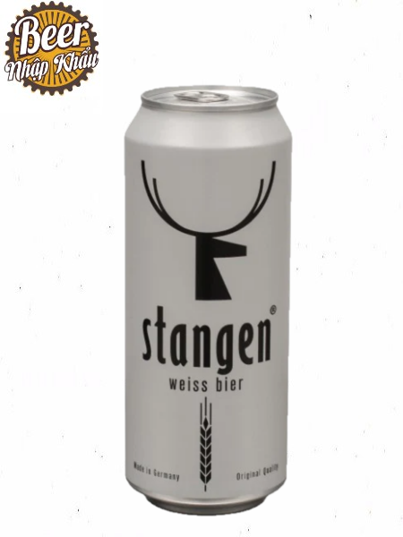 Bia Stangen Weiss Bier 4.9% Đức – thùng 24 lon 500 ml