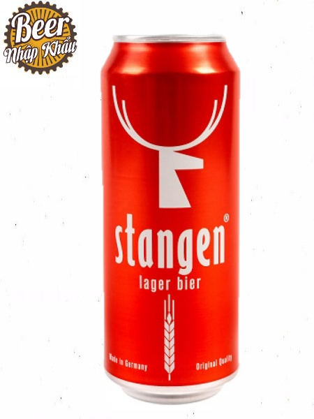 Bia Stangen Lager Bier 5.4% Đức – thùng 24 lon 500 ml