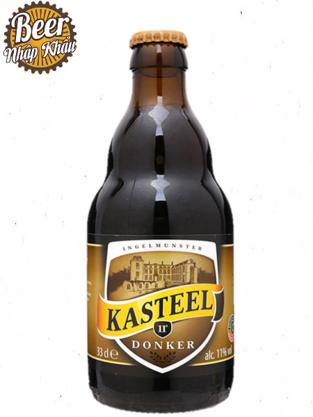 Bia Kasteel Donker 11% Bỉ Thùng 24 chai 330ml