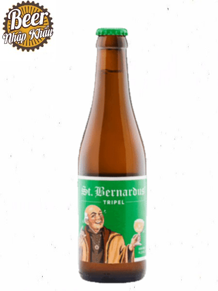 Bia St Bernardus Tripel 8% – Thùng 24 Chai 330ml