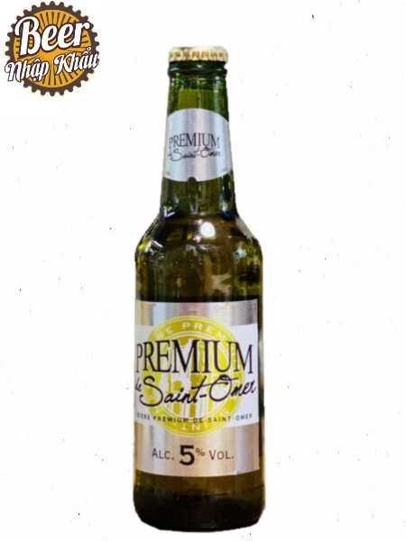 Bia Saint Omer Premium 5% Pháp  Thùng 12 chai 250 ml