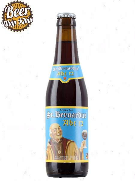Bia St.Bernardus ABT12 – 10.5% Bỉ Thùng 24 chai 330ml