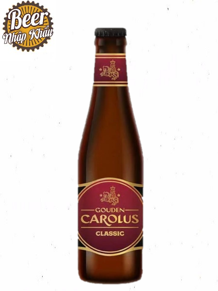 Bia Gouden Carolus Classic 8,5% Bỉ – Thùng 24 chai 330ml