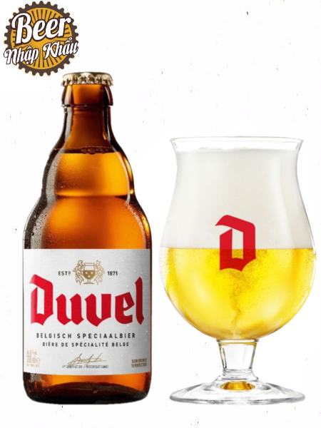 Bia Duvel 8,5% Bỉ – thùng 24 chai 330ml