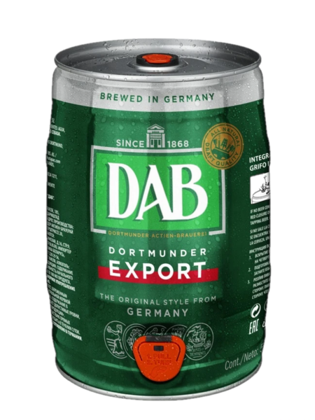 Bia DAB 5% (Đức) – Bom 5 lít