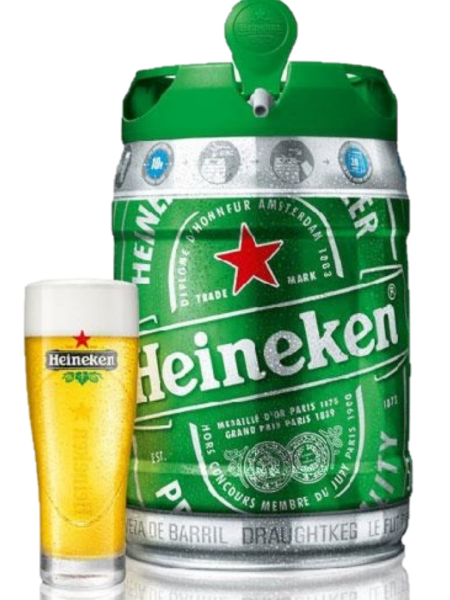 Bia Heineken Hà Lan bom 5 lít