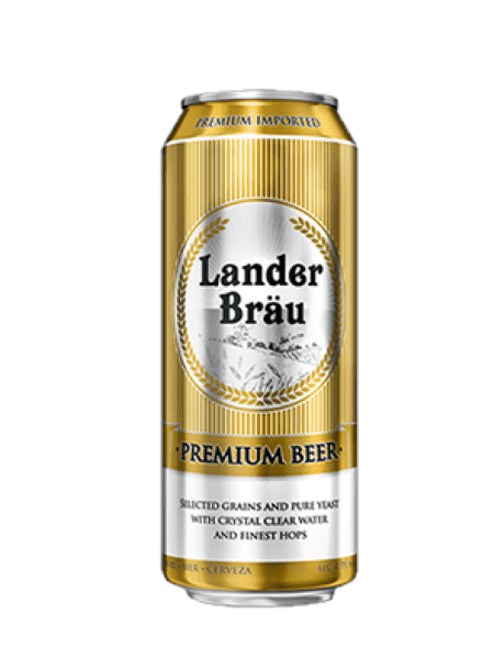 Bia Lander Brau Premium Beer 4.9% Hà Lan – 24 lon 500ml