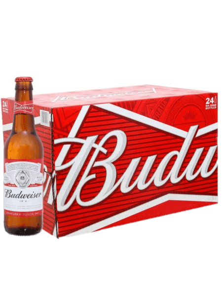 Bia Budweiser 5% Mỹ – 24 chai 330ml (liên doanh)