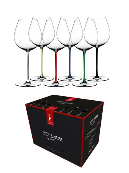 LY RIEDEL FATTO A MANO OLD WORLD PINOT NOIR GIFT PACK