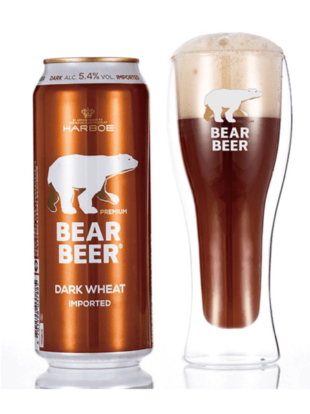 Bia gấu Bear Beer Dark Wheat 5,4% Đức